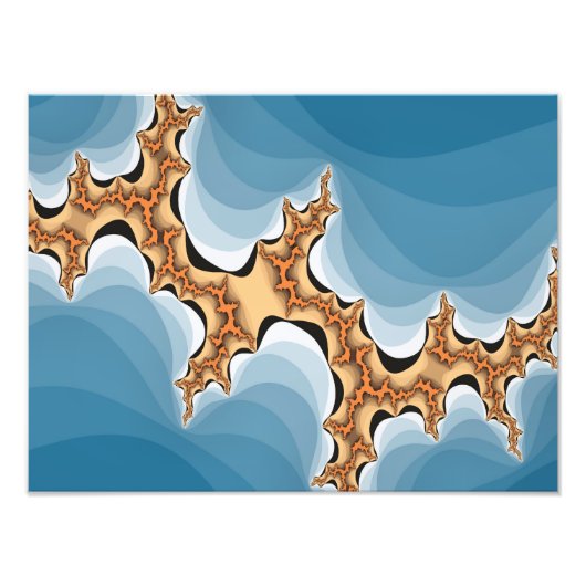 稲妻 フォトプリント            (正面)