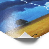 稲妻 フォトプリント            (角)