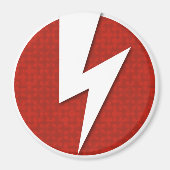 稲妻、ボルト マグネット (正面)