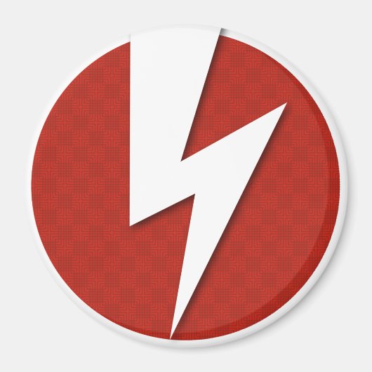 稲妻、ボルト マグネット (正面)