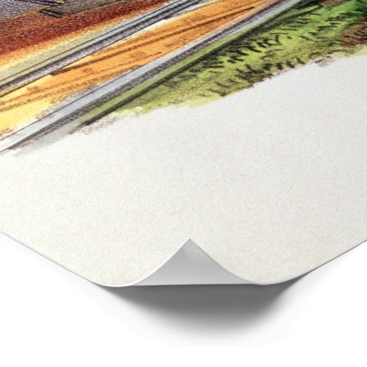 稲妻 ポスター (角)