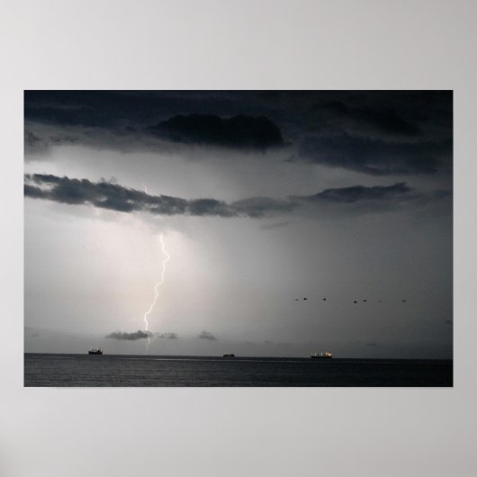 稲妻 ポスター (正面)