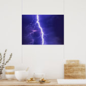 稲妻 ポスター (キッチン)