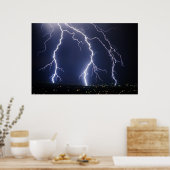 稲妻 ポスター (キッチン)