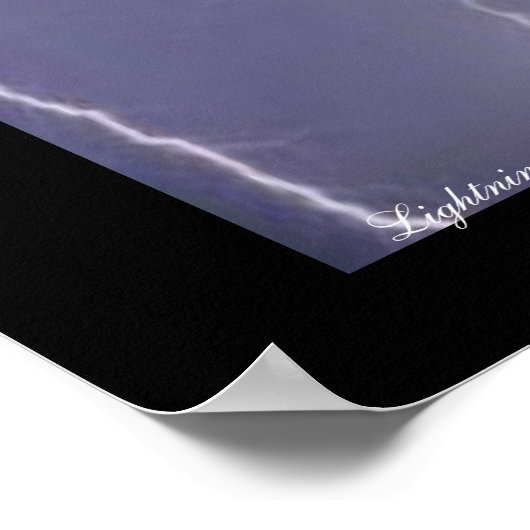 稲妻- ポスター (角)