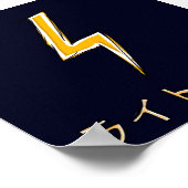 稲妻 ポスター (角)