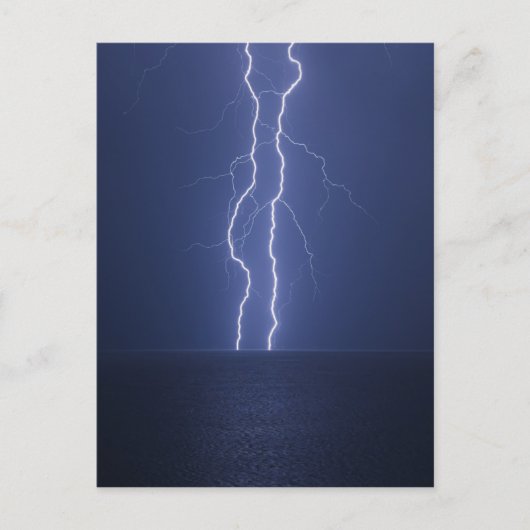 稲妻 ポストカード (正面)