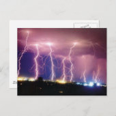 稲妻 ポストカード (正面/裏面)