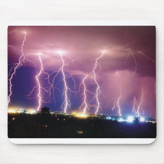 稲妻 マウスパッド (正面)