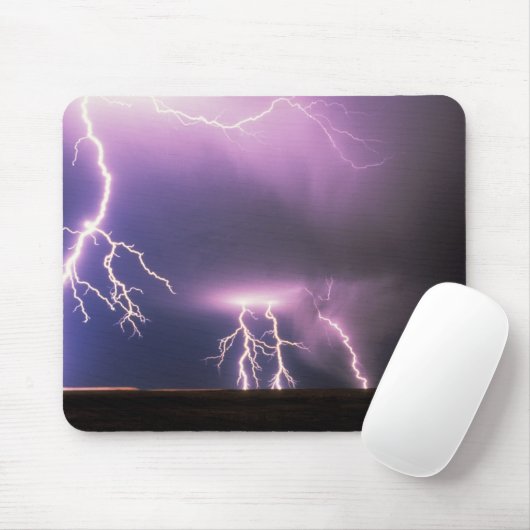 稲妻。 マウスパッド (マウス)