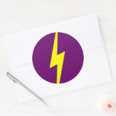 稲妻 ラウンドシール (封筒)