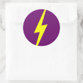 稲妻 ラウンドシール (バッグ)