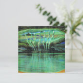 稲妻、有名な絵画by Mikalojus Ciurlionis カード (スタンド正面)