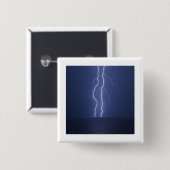 稲妻 缶バッジ (正面&裏面)