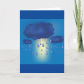 稲妻Storm Greeting Card カード (正面)