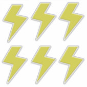 稲妻X 6 シール (正面)