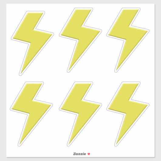 稲妻X 6 シール (シート)