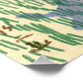 稲植え浅野竹二1949 ポスター (角)