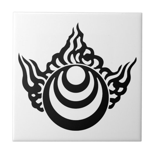 稲荷の宝石 タイル (正面)