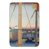 稲荷橋·湊神社鉄ō図 バスマット (正面縦)