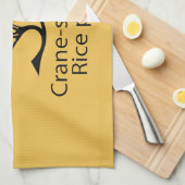 稲鶴 キッチンタオル (四つ折り)