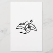 稲鶴 便箋 (正面)