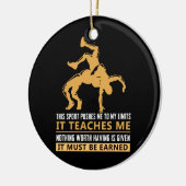 稼がねばならぬレスリング セラミックオーナメント (左)