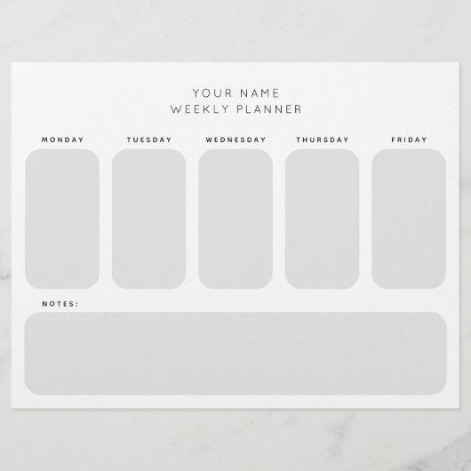 稼働日プランナースケジュールオフィス団体や組織 レターヘッド (正面)