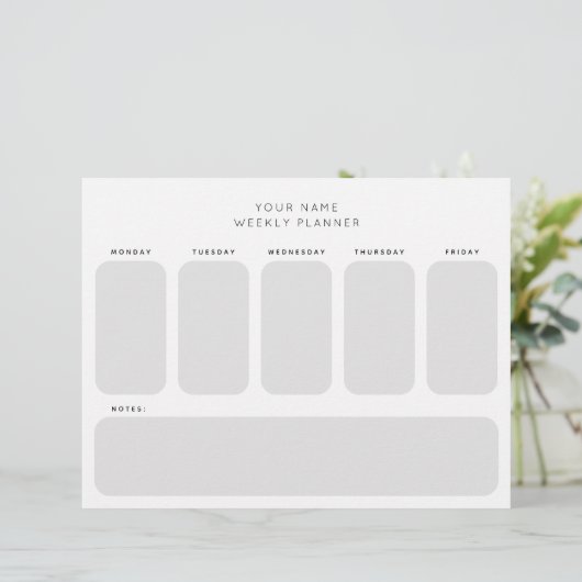 稼働日プランナースケジュールオフィス団体や組織 レターヘッド (スタンド正面)