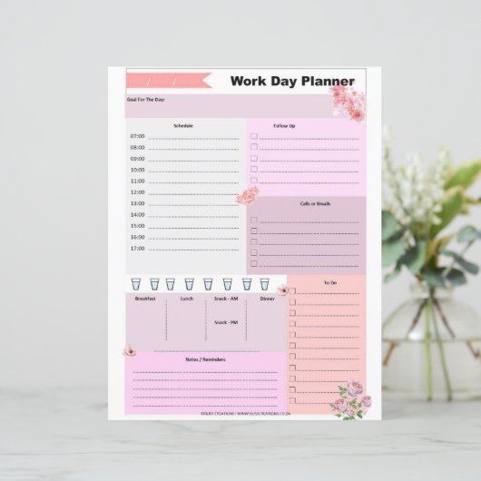 稼働日プランナー (スタンド正面)