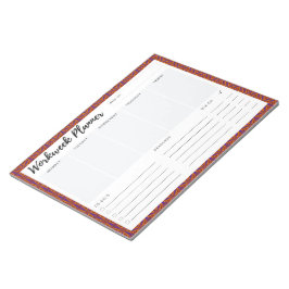 稼働日プランナー ノートパッド