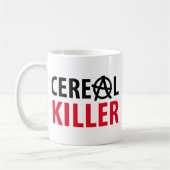 穀物のキラーアイコン コーヒーマグカップ (左)