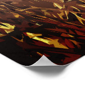 穀物のパスツールのポスター写真の砂利バイク ポスター (角)