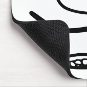 穀物のミームの人 マウスパッド (コーナー)