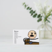 穀物の人の名刺 名刺 (スタンド正面)