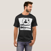 穀物の人の黒 Tシャツ (正面フル)