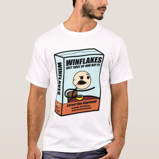 穀物の人箱(色) Tシャツ (正面)