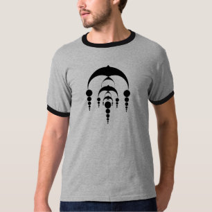 穀物の円6 (ライト) Tシャツ