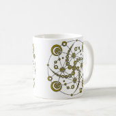 穀物の円 コーヒーマグカップ (正面右)