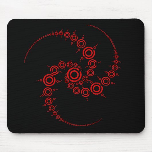 穀物の円 マウスパッド (正面)