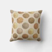 穀物の収穫場所 クッション (裏面)