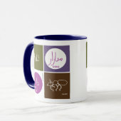 穀物を運ぶアリSaadi詩IRAN詩 マグカップ (正面左)