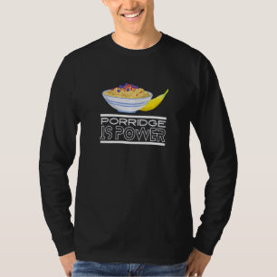 穀物グリットカシャウプマライスと朝コーンミール Tシャツ