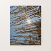 穀物コーンフィールドハーベストサンビューティフルファームフォト ジグソーパズル (縦)