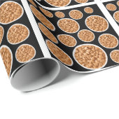 穀物パターン ラッピングペーパー (ロールコーナー)