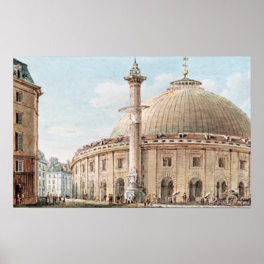 穀物市場の見解 ポスター (正面)