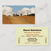 穀物市場 名刺 (正面/裏面)