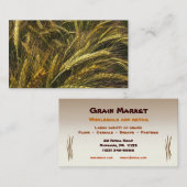 穀物市場 名刺 (正面/裏面)