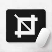 穀物用具のピクトグラムのマウスパッド マウスパッド (マウス)