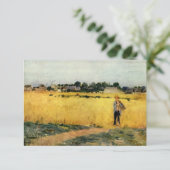 穀物畑（Berthe Morisot著） カード (スタンド正面)